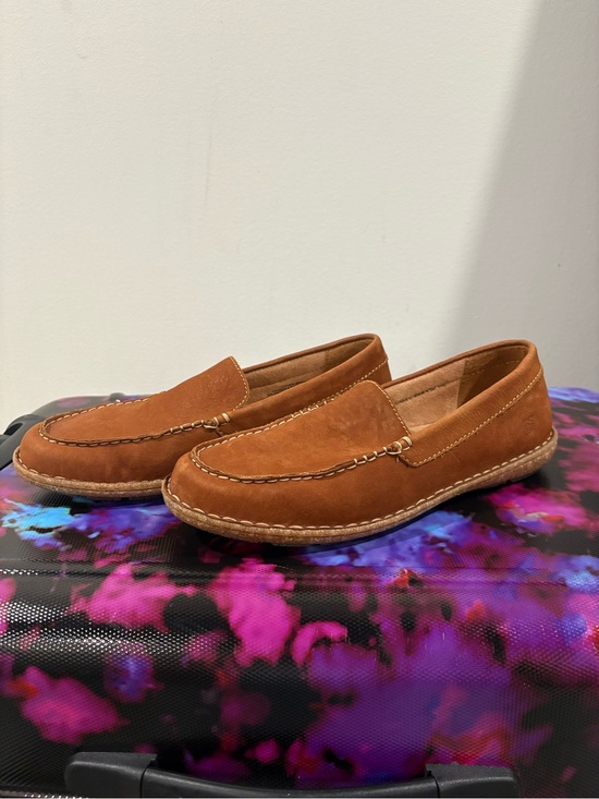 Born Other - Born Men's Suede Slip-On Loafers in Cognac